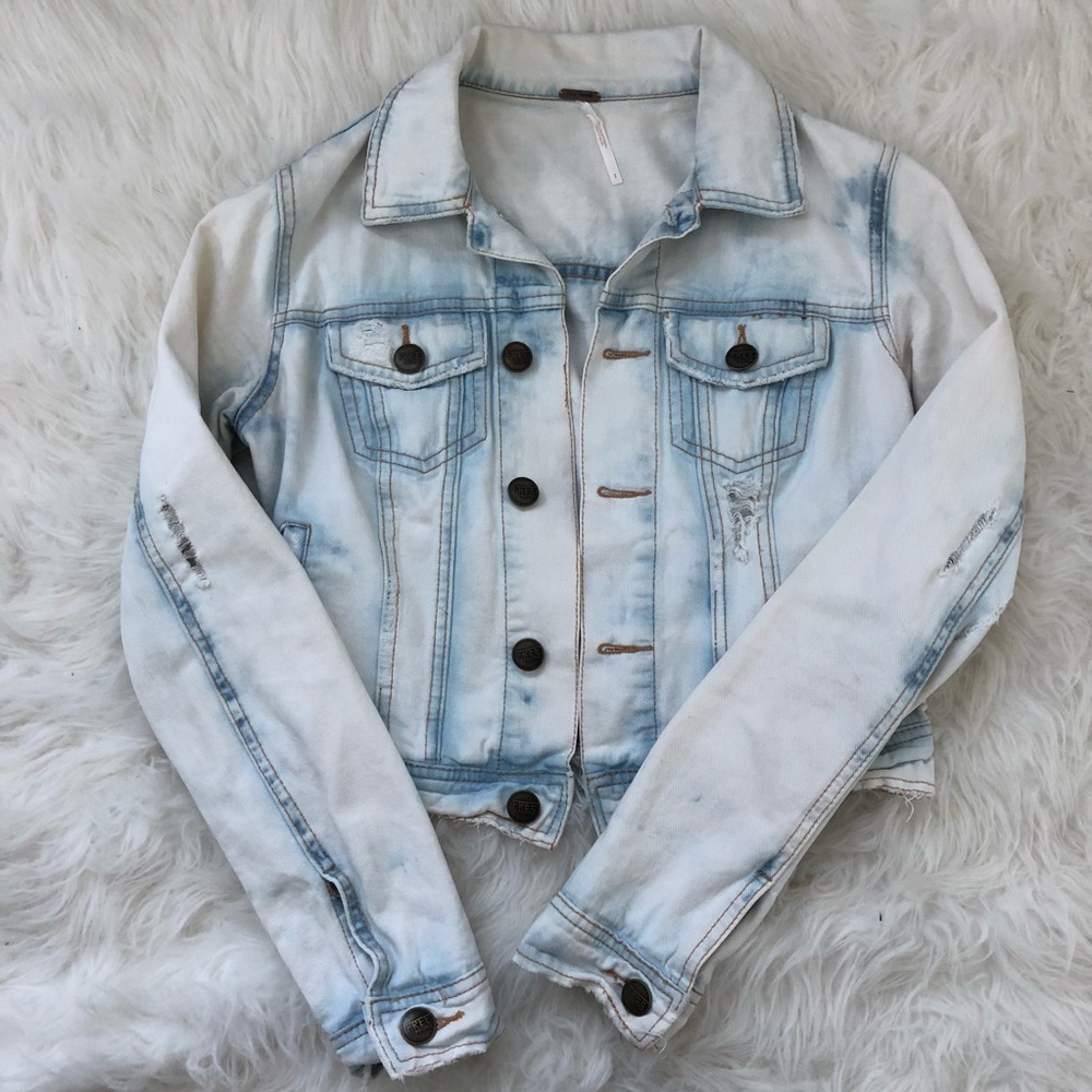 Distressed Denim Jacket